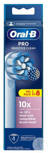 Oral-B Recharges Sensitive Clean XF 8 Pièces