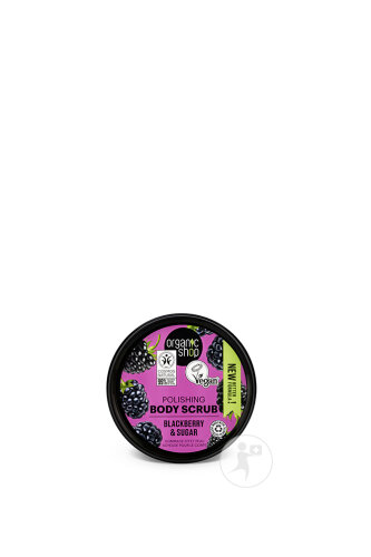 Organic Shop Gommage Corporel Raffermissant À La Mûre Pot 250ml-2