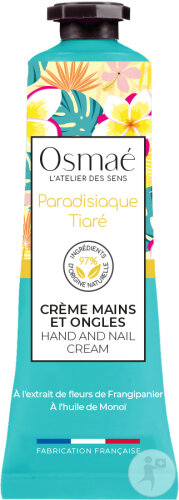 Osmaé Crème Mains Et Ongles Paradisiaque Tiaré Tube 30ml