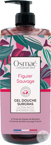 Osmaé Gel Douche Surgras Figuier Sauvage 1l