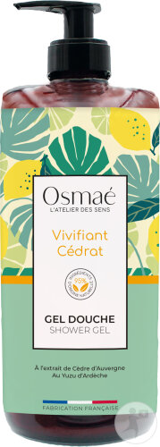 Osmaé Gel Douche Vivifiant Cédrat 1l