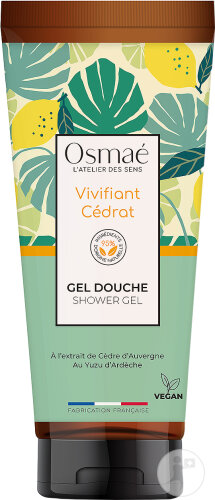 Osmaé Gel Douche Vivifiant Cédrat 200ml