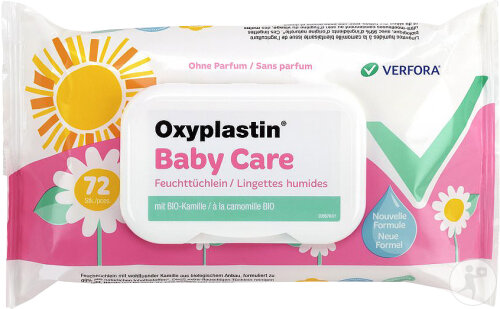 Oxyplastin BabyCare Lingettes Humides 72 Pièces