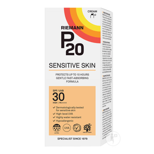 Riemann P20 Sensitive Skin Crème Solaire IP30 Flacon 200ml-3