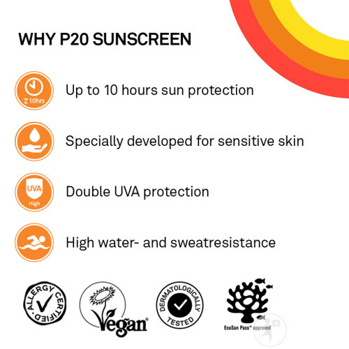 Riemann P20 Sensitive Skin Crème Solaire IP30 Flacon 200ml-5