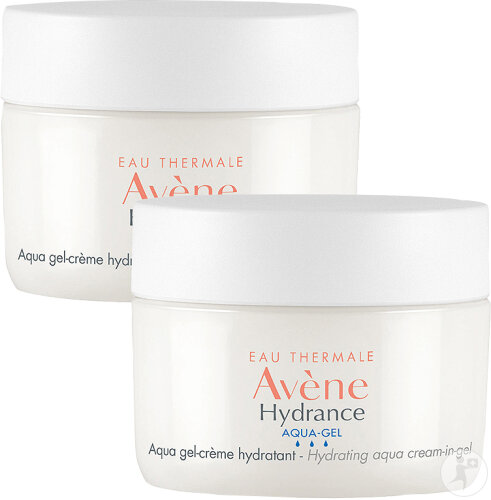 Pack De 2 Avène Hydrance Aqua-Gel Hydratant Peau Déshydratée 50ml