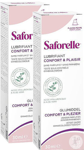 Pack De 2 Saforelle Lubrifiant Inconfort Sexuel 30ml