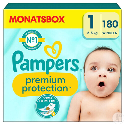 Pampers Premium Protection Single Pack S0 8x30 Pièces