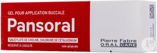 Pansoral Gel Pour Application Buccale Tube 15g