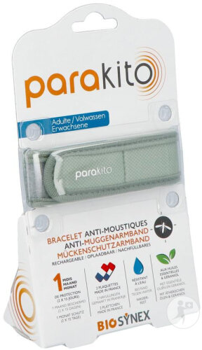 Parakito Bracelet Adulte Kaki 1 Pièce