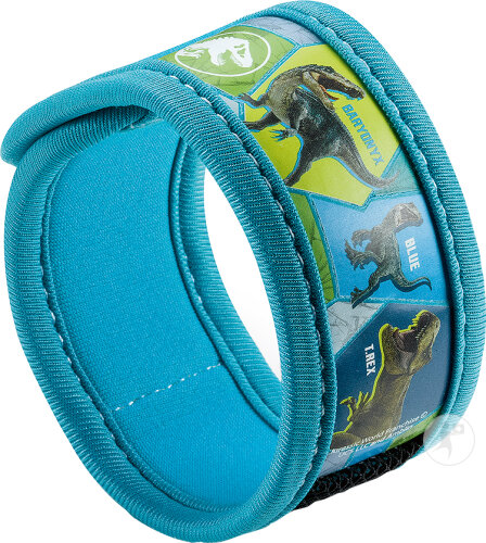 Parakito Bracelet Anti-Moustique Rechargeable Junior Jurassic World Bleu 1 Pièce