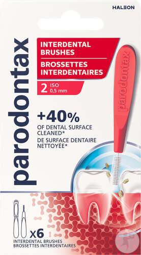 Parodontax Brossette Interdentale 0,5mm 6 Pièces