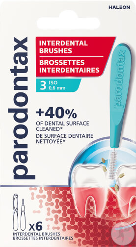 Parodontax Brossette Interdentale 0,6mm 6 Pièces