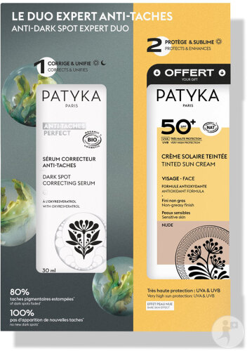 Patyca Coffret Anti-Taches Perfect + Solaire 2 Produits