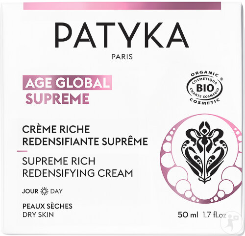 Patyka Crème Riche Redensifiante Suprême Peau Sèche Pot 50ml