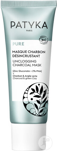 Patyka Masque Charbon Désincrustant Bio Tube 50ml