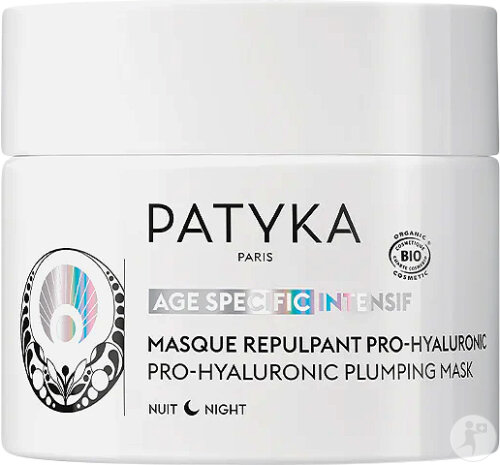 Patyka Age Specific Intensif Masque Repulpant Pro-Hyaluronic Bio Pot 50ml