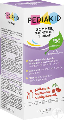 Pediakid Sommeil Goût Cerise Flacon 125ml