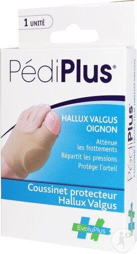 Pediplus Coussinet Protecteur Halux Valgus Taille Unique 1 Pièce
