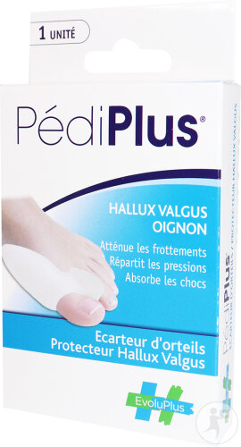 Pediplus Ecarteurs D'Orteils Protecteurs Hallux Valgus 1 Pièce