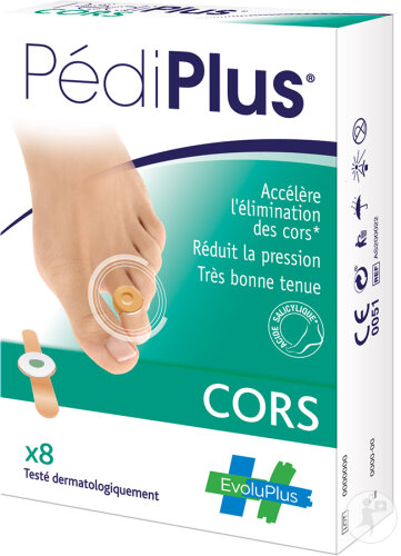 Pediplus Pansement Cors 8 Pièces