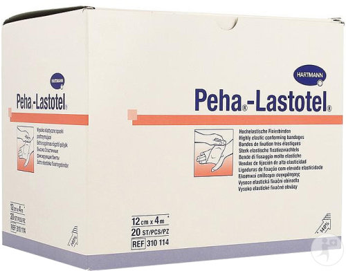 Hartmann Peha-Lastotel Bandes De Fixation 12cmx4m Pièces 20 (3101140)