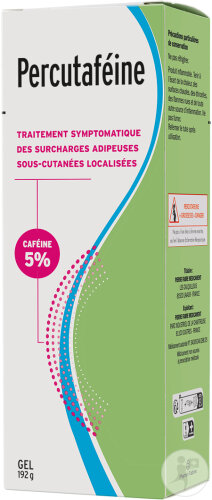 Percutaféine Caféine 5g Gel Tube 192g