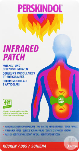 Perskindol Infrared Patch Dos Douleurs Musculaires Et Articulaires 3 Pièces