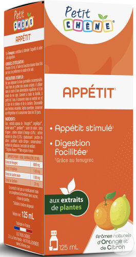 Petit Chêne Appétit Flacon 125ml