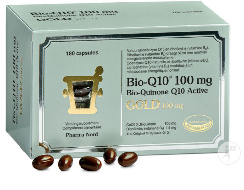 Pharma Nord Bio-Q10 100mg Ubiquinone Énergie Gold 180 Gélules-2