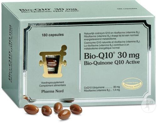 Pharma Nord Bio-Q10 30mg Ubiquinone Énergie 180 Gélules