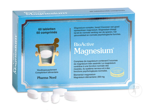 Pharma Nord BioActive Magnésium Énergie + Fonction Musculaire 60 Comprimés-2