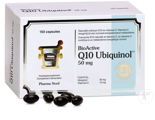 Pharma Nord BioActive Q10 50mg Ubiquinol Énergie 150 Gélules-2
