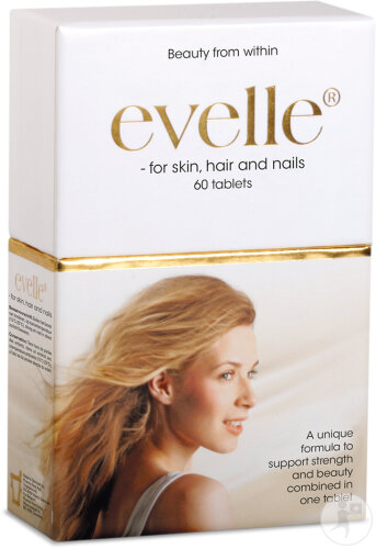 Pharma Nord Evelle Peau/Cheveux/Ongles 60 Comprimés