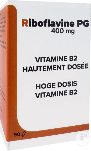 Pharmagenerix Riboflavine 400mg PG 90 Capsules