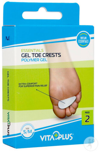 Pharmex Coussin Orteil Marteau Gel Vitaplus Taille S/M 2 Pièces