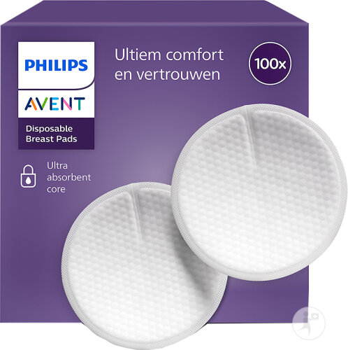 Philips Avent Coussinets D’Allaitement Jour/Nuit 100 Pièces