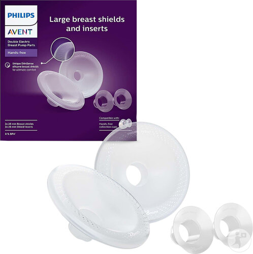 Philips Avent Protège-Seins Grands Et Inserts Pour Tire-Lait Mains Libres 1 Kit