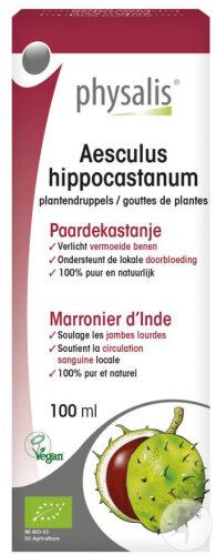 Physalis Aesculus Hippocastanum Gouttes De Plantes Bio Flacon 100ml