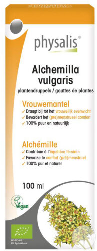 Physalis Alchemilla Vulgaris Gouttes Plantes Bio 100ml