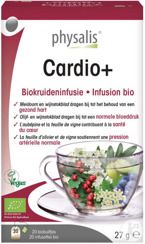 Physalis Cardio+ Infusion Bio 20 Sachets