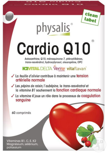 Physalis Cardio Q10 Comprimés 60
