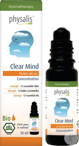 Physalis Clear Mind Concentration Bio Roll-On 10ml