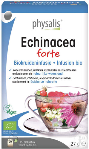 Physalis Echinacea Forte Infusion Bio Sachets 20x1,5g