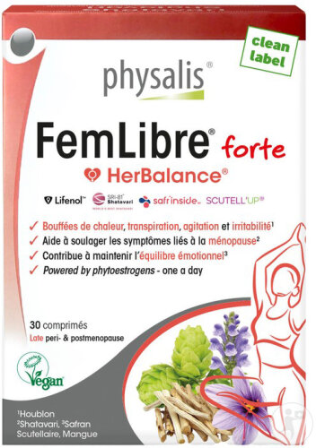 Physalis FemLibre Forte 30 Comprimés