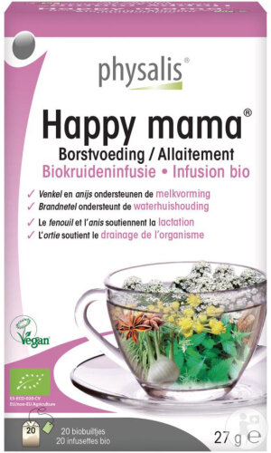 Physalis Happy Mama Infusion Bio 20 Sachets