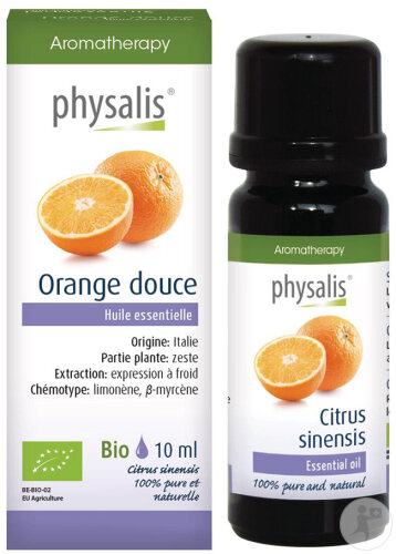 Physalis Huile Essentielle 100% Pure Et Naturelle Orange Douce 10ml