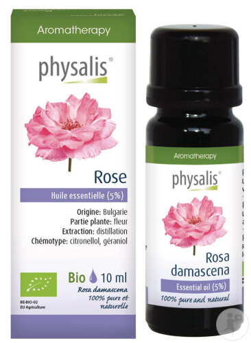 Physalis Rose Huile Essentielle 100% Pure Et Naturelle (5%) 10ml