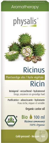 Physalis Huile Végétale Bio Ricin 100ml