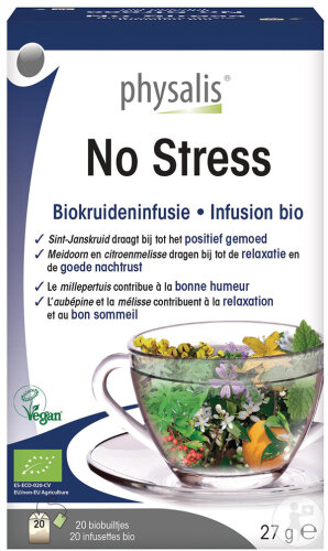 Physalis No Stress Infusion Bio 20 Sachets